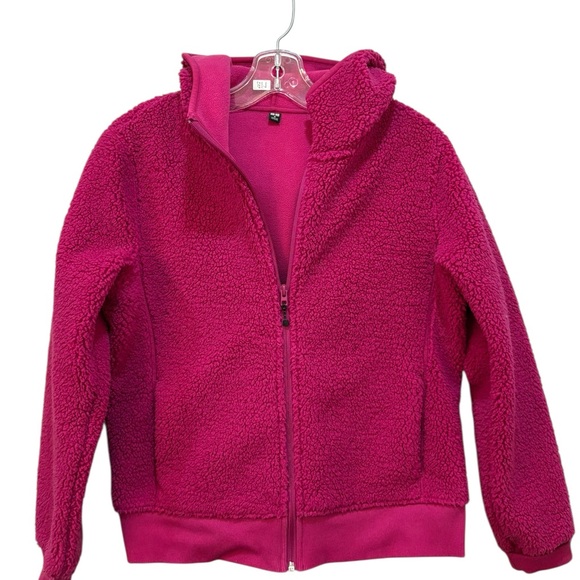 Other - UNIQLO Cozy Pink Women’s Fleece Jacket